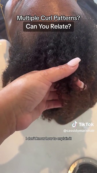 Different Curl Patterns in My Hair - Can You Relate?