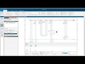 hagercad - Efetuar um esquema multifilar manual