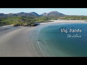Uig Sands - Isle of Lewis - Scotland | 4K | DJI Mini 3 Pro