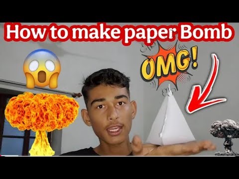 How to Make Paper Bomb 😱 | Easy Paper Bomb Tutorial Real Hacker Activate