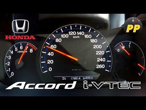 2006 Honda Accord 2.4 i-VTEC (7 gen - CL9) - ACCELERATION 0-100 Km/h (0-60 mph)