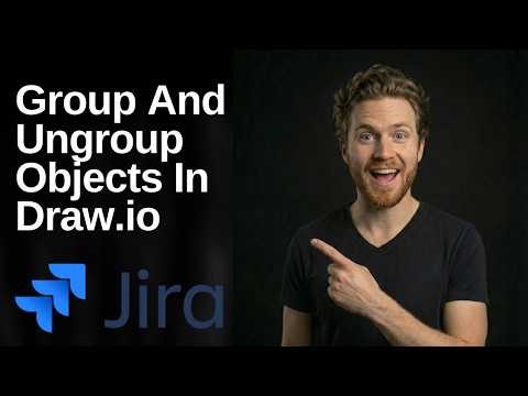 How To Group And Ungroup Objects In Draw.io For Atlassian Confluence And Jira (2026 Easy Guide)