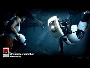 Modular test chamber by Kreejzolprime12052 [Portal 2 - Community Chamber]