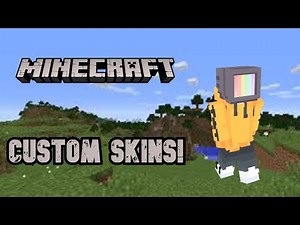 How to make and use custom skins in Minecraft java edition!