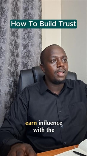 How To Build Trust You earn influence, you don’t demand it. And the way you earn it is through your actions: by being a good communicator, by making sound decisions, by building strong relationships, by showing resilience so people can depend on you, and by exercising self-control. That’s how you earn real influence with the people around you. | Be-Live