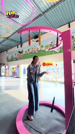 Stick Falling Game at Flip Factory Trampoline Park