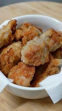 【革命】揚げない唐揚げ。フライパンで焼くだけで外カリ中ジューシー