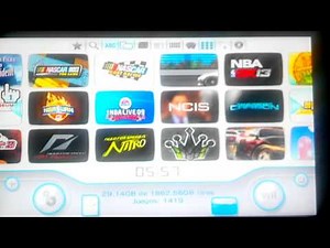 Coleccion 1419 juegos de Wii, Gamecube y Wiiware