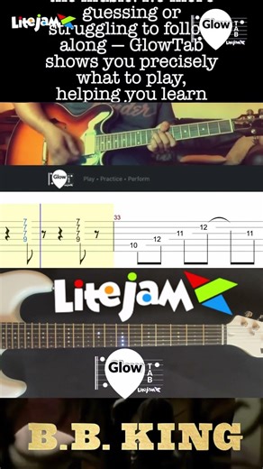 The Thrill Is Gone - B.B.King - Guitar Cover - Lesson - Rolling Tab #bbking #blues #gibson335