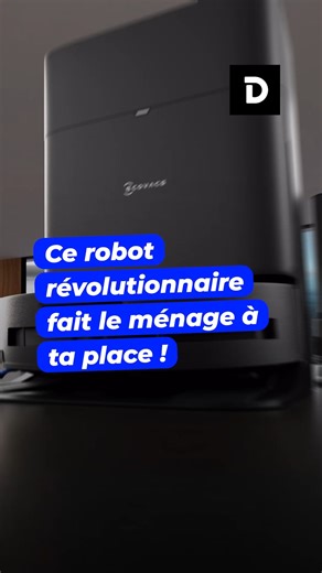 147K views · 45 reactions | Ce robot révolutionnaire fait le ménage à ta place 粒 En collaboration en Ecovacs | Demotivateur | Facebook