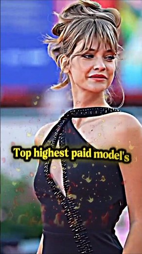 Top highest paid model's in Hollywood industry 2025 #fashion#viralvideo #digitalsensation#paparazzi