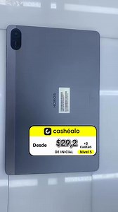 📱✨ ¡Descubre el Honor Pad X8a! ✨📱 La tablet Android que estabas esperando, con una impresionante pantalla de 11 pulgadas y una tasa de refresco de 90Hz que hará que tus experiencias visuales sean aún más fluidas. 💻🔥 Con el potente procesador Snapdragon 680, 4GB de RAM y hasta 128GB de almacenamiento, tendrás todo el espacio y la velocidad que necesitas. 🚀 Además, captura momentos memorables con sus cámaras de 5MP tanto frontal como trasera, disfruta de un sonido envolvente con sus parlantes