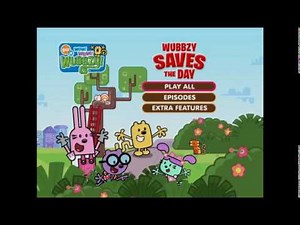 Wow Wow Wubbzy: Wubbzy Saves the Day - DVD Menu Walkthrough