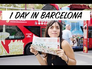 One day in Barcelona. What to do in Barcelona in 24 hours.