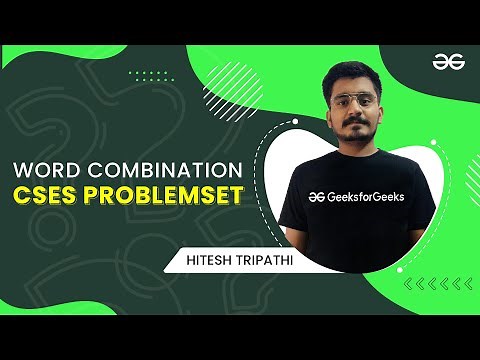 Word Combination CSES Problemset | Trie Data Structure