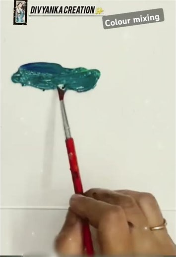 color mixing chart #watercolor #mixingchart #challenge #art #colors #shorts #mix #Divyanka creation