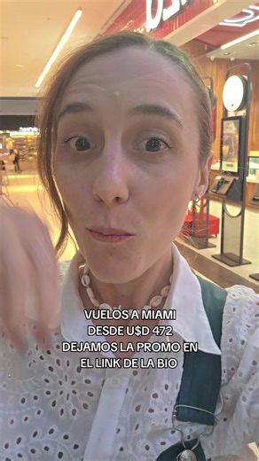 🔥 VUELOS BARATOS A MIAMI desde USD 472 ✈️🌴 Sí, leíste bien. Encontramos vuelos desde Buenos Aires a Miami por 472 dólares, un precio que no aparece todos los días y que suele durar muy poco cuando sale. 👀 Miami sigue siendo uno de los destinos más buscados por los argentinos: 🛍️ shopping 🌊 playas increíbles 🌴 clima caribeño 🍔 gastronomía de todo el mundo Y cuando aparecen promos a Miami por menos de 500 dólares, vuelan literalmente. 💡 Tip viajero: cuando veas precios así, conviene decidi