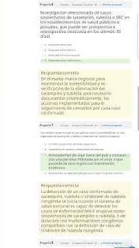 respuesta rápida a brotes de sarampión y rubéola respuestas módulo 4 #ops #respuestas #sarampion