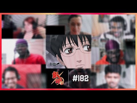 Gintama Episode 182 | Character Poll Arc | Reaction Mashup