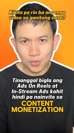 Nawala bigla ang Ads On Reels at In-Stream Ads kahit hindi pa nainvite sa Content Monetization. Kikita pa rin ba ang mga Video sa ganitong case‼️ #informative #tutorials #reelsviral #reelsvideo #trendingpost #highlightseveryone #micoyausa #micoymichealausa | Micoy Micheal Ausa