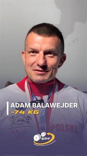 Adam Balawejder (Poland), bodyweight 73.85 kg Two-time World Champion and two-time European Champion in the Men’s M1 Bench Press division arrived in Malta for his milestone 15th European Championships (both Classic and Equipped) with one clear goal — to win his first-ever title in the Open division. Coming in as the leader of the final nomination and the clear favourite for gold, he seized the lead after his very first attempt, pressing 220 kg and pulling 17.5 kg ahead of his closest rival. With
