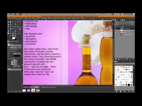 Buchcovererstellung mit Gimp