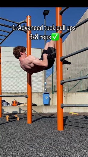 Easy front lever tutorial✅ #calisthenics #frontlever