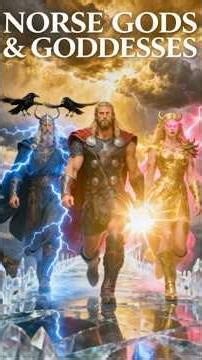The Most Powerful Norse Gods & Goddesses Ranked | Viking Mythology