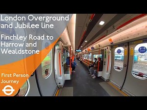 London Underground & Overground First Person Journey - Finchley Road to Harrow & Wealdstone