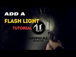 How to Add a Flashlight to Your Weapon - Tutorial For Unreal Engine 5