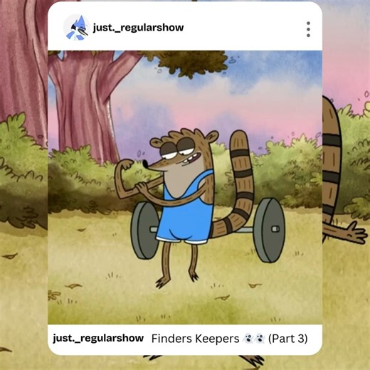 cartoonshowskits | Season 1, Episode 11: "Rigby's Body" Mordecai and Rigby are assigned to work the snack bar, and after Pops offhandedly mentions that the... | Instagram