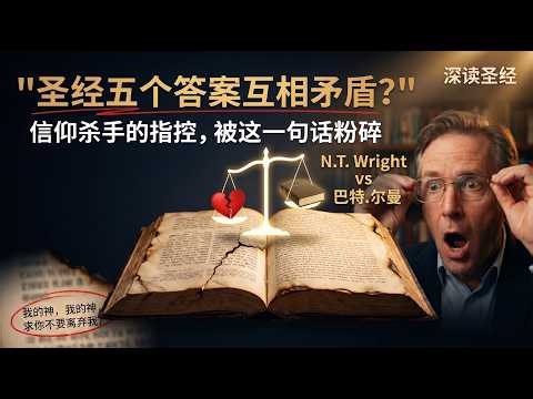 圣经对苦难的5个答案，真的互相矛盾吗？一位顶尖学者用30年信仰崩塌，换来的答案