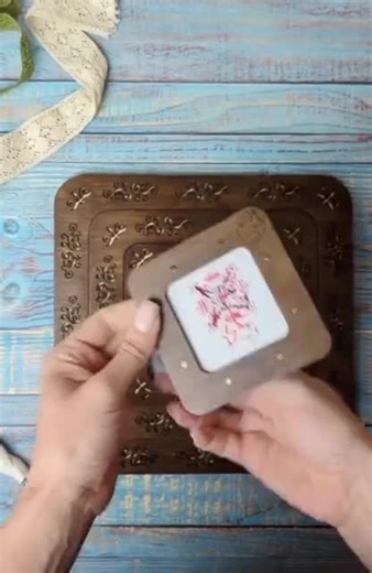 Dark Magnet Frame, Wooden Hoop for Bead Embroidery, Plastic Canva, Perforated Paper, Cross Stitch Frame, Needle Minder - Etsy