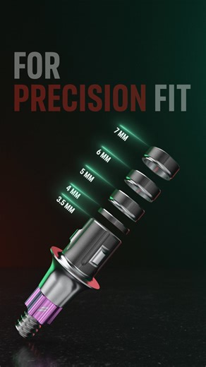 Every patient’s soft-tissue anatomy is unique. Your abutment choice should adapt to it. Variobase® XC offers three gingiva height options (1.5 mm, 2.5 mm, 3.5 mm) to support individualized soft-tissue management and predictable esthetic results. ✔️ Tailored fit for every case ✔️ Consistent Emergence Profiles™️ ✔️ Reliable outcomes Learn more via https://brnw.ch/21wXBd0 *Product availability may vary by country. Please contact your local Straumann representative for details. | Straumann