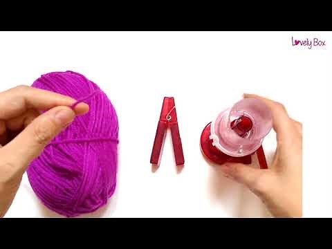 DIY - TRICOTIN MECANIQUE - LOVELY BOX - LOISIRS CREATIFS - SYCOMORE