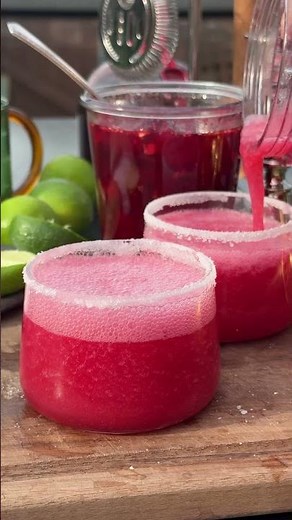 Frozen Cranberry Sauce Margarita