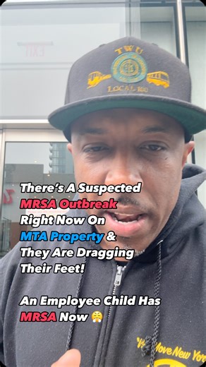Tramell Thompson on Instagram: "Transit Workers Are Getting Sick—and the MTA Is Dragging Their Feet. Right now, 𝐌𝐑𝐒𝐀 exposure is happening in real time in the Construction Flagging department (Subdivision C). A worker and his wife, both Construction Flaggers, came into contact with someone who tested positive. Tragically, they allegedly brought the bacteria home to their child, who is now sick too. And it gets worse… Back in May 2024, the air at 169th Street Station was tested. What was foun