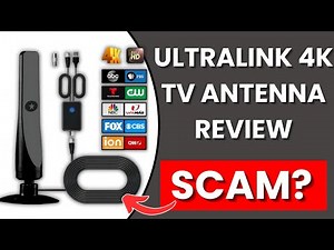 UltraLink 4K TV Antenna Review – Does It Work Or A Scam?