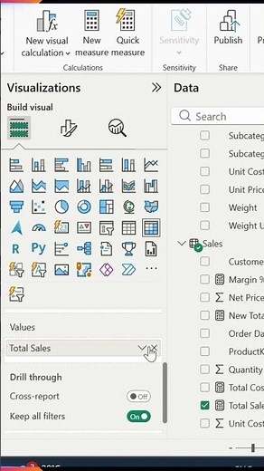 Power BI matrix Visual #powerbi #dax #dataanalytics