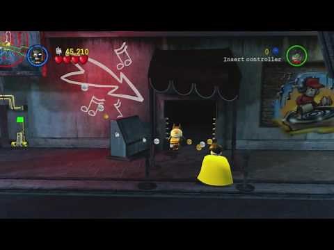 LEGO Batman: The Videogame - In the Dark Night (All Minikits, Red Brick, Hostage)