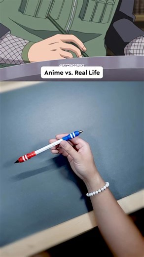 Ryzing Spins on Instagram: "Anime vs. Real Life Pen Spinning ✍️💫 From smooth anime edits to real-life finger dexterity — who does it better? 👀🔥 Watch as anime-style flair meets real-world skill in this epic pen spinning showdown! 🎬🖊️ 💥 Featuring insane pen tricks, sleek transitions, and pure spinner precision. 💡 Which one wins for you — anime vibes or real-life skill? Comment below!👇 🎓 Want to learn pen spinning? Check out i