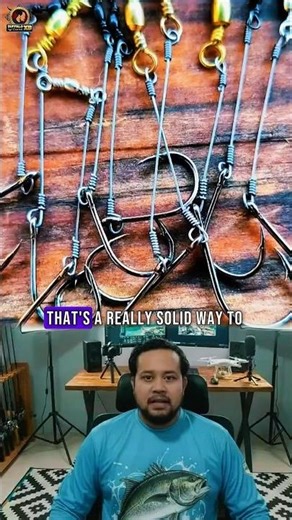 How to Make a Super Strong Wire Fishing Leader Rig! #FishingRig