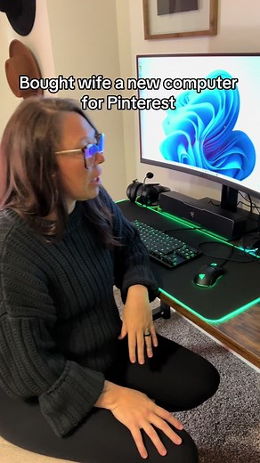 Wife’s laptop broke so I bought her a new computer for homework and Pinterest. ITS NOT FOR GAMING 😅 Like and follow for more! #4090 #i9 #nzxt #playerthreeprime #gaming #pcgamer #pcgamersetup #pcsetup #gamingpc #pcbuild @NZXT @NVIDIA GeForce