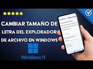 How to change the font size of File Explorer in Windows 11?