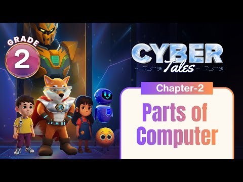 Parts of Computer (Comic-Based Learning) | Computer Science Class 2 | Chapter 2