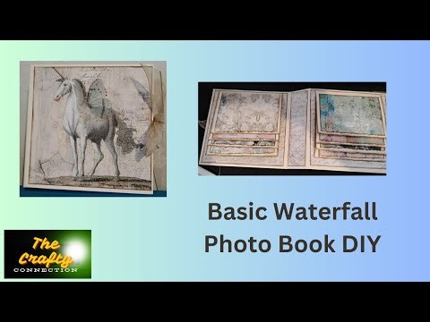 Basic Waterfall Photo Book DIY. Simple but Beautiful. 6x6