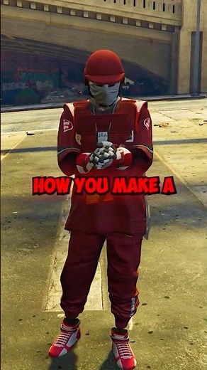 GTA 5 Red & White Outfit Tutorial! #gta5outfits #gtaoutfits #gta5 #gta5shorts