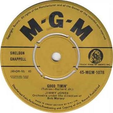 UK no. 1, (112) Jimmy Jones - Good Timin'