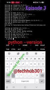 Termux for Beginners #episode3 How to install Python, Git and other packages #shorts #how