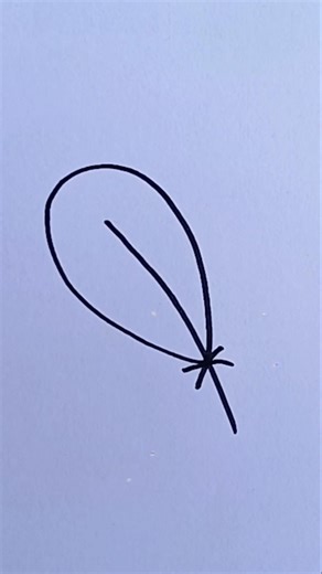 How to Draw a Feather 🪶 | Easy Simple Line Drawing Tutorial for Beginners #EasyDrawing #cutedrawing